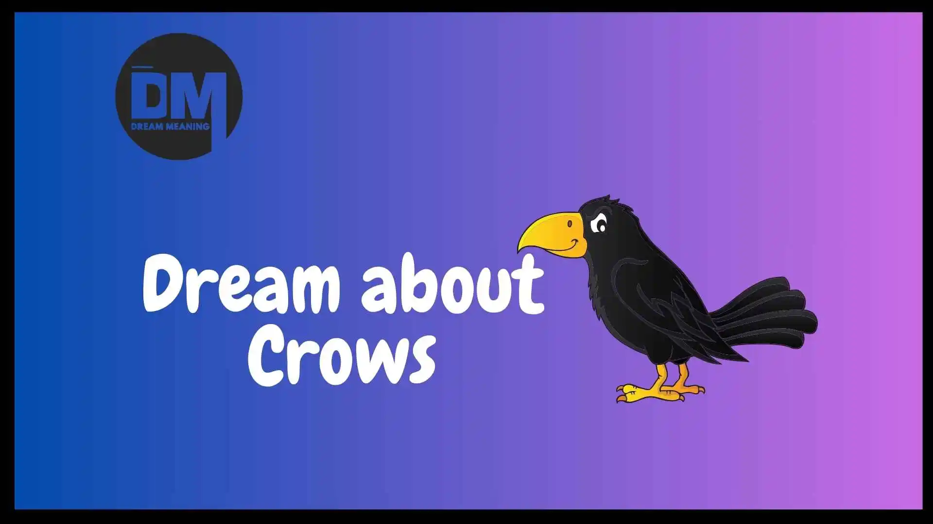 crow in dream meaning