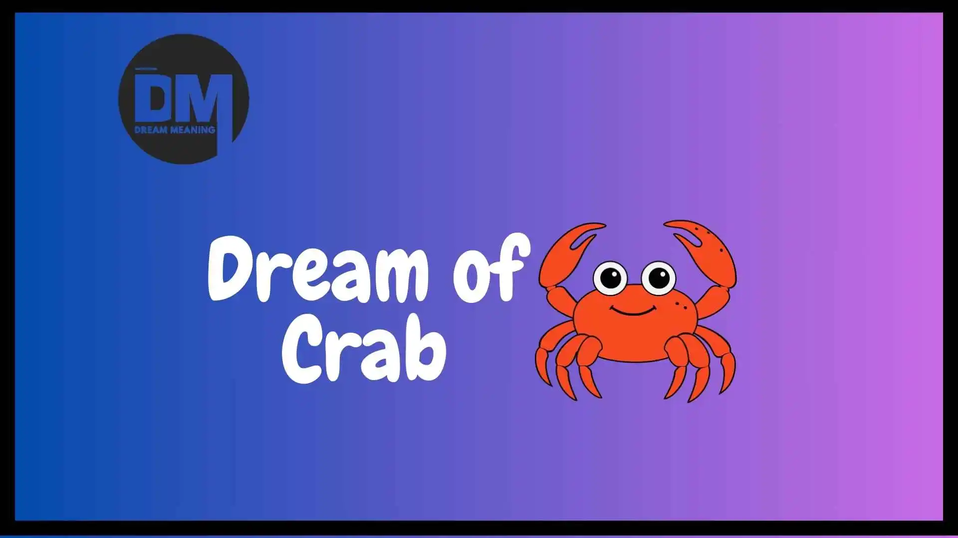 crabs in dream