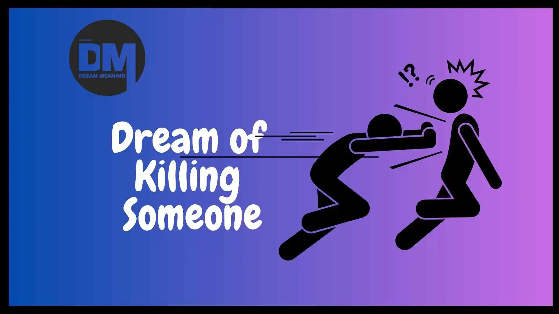 dream of killing someone