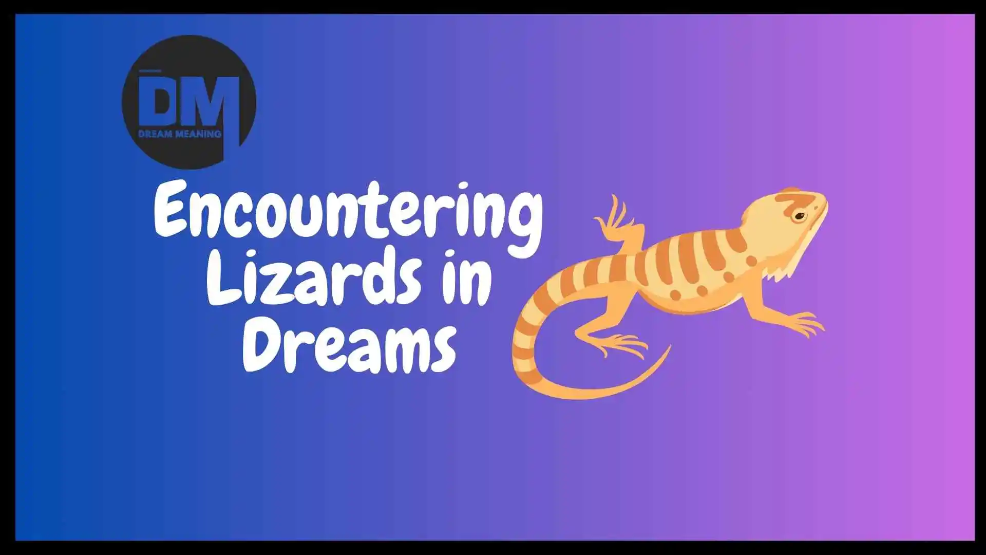 dream of lizard