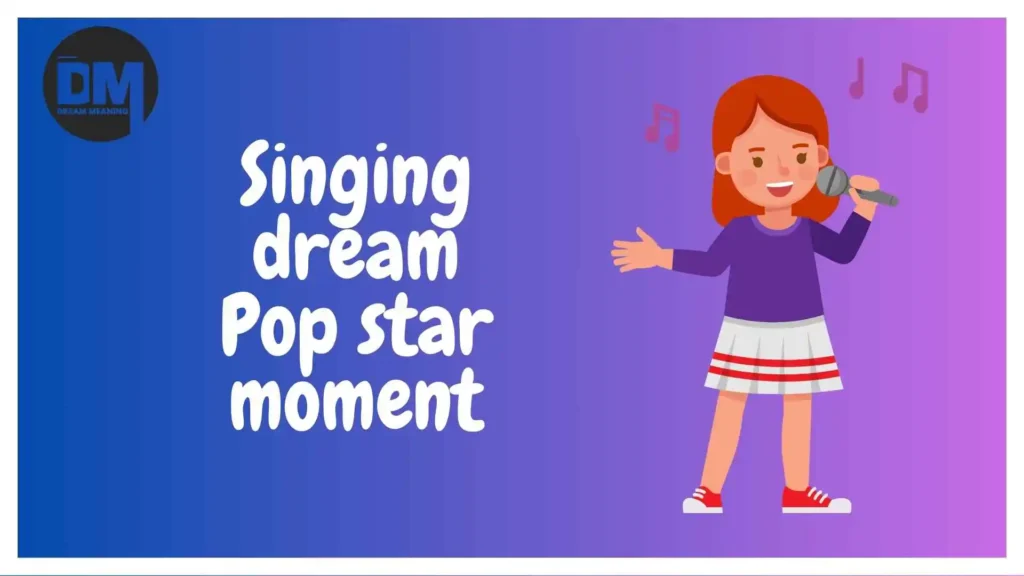 dream of girl singing