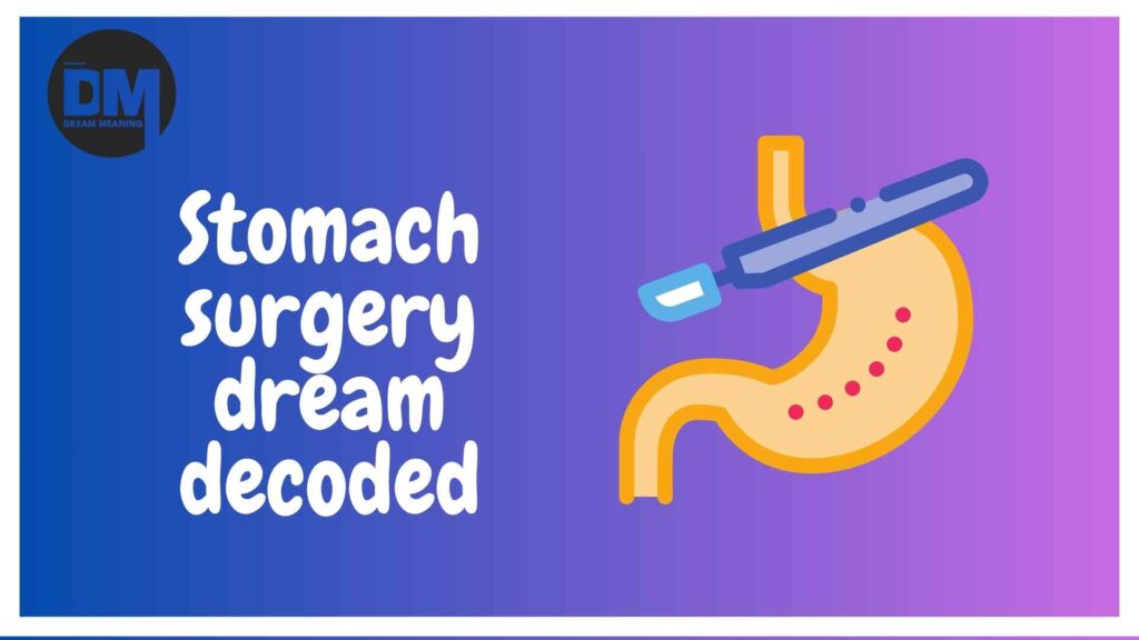 surgery in dream